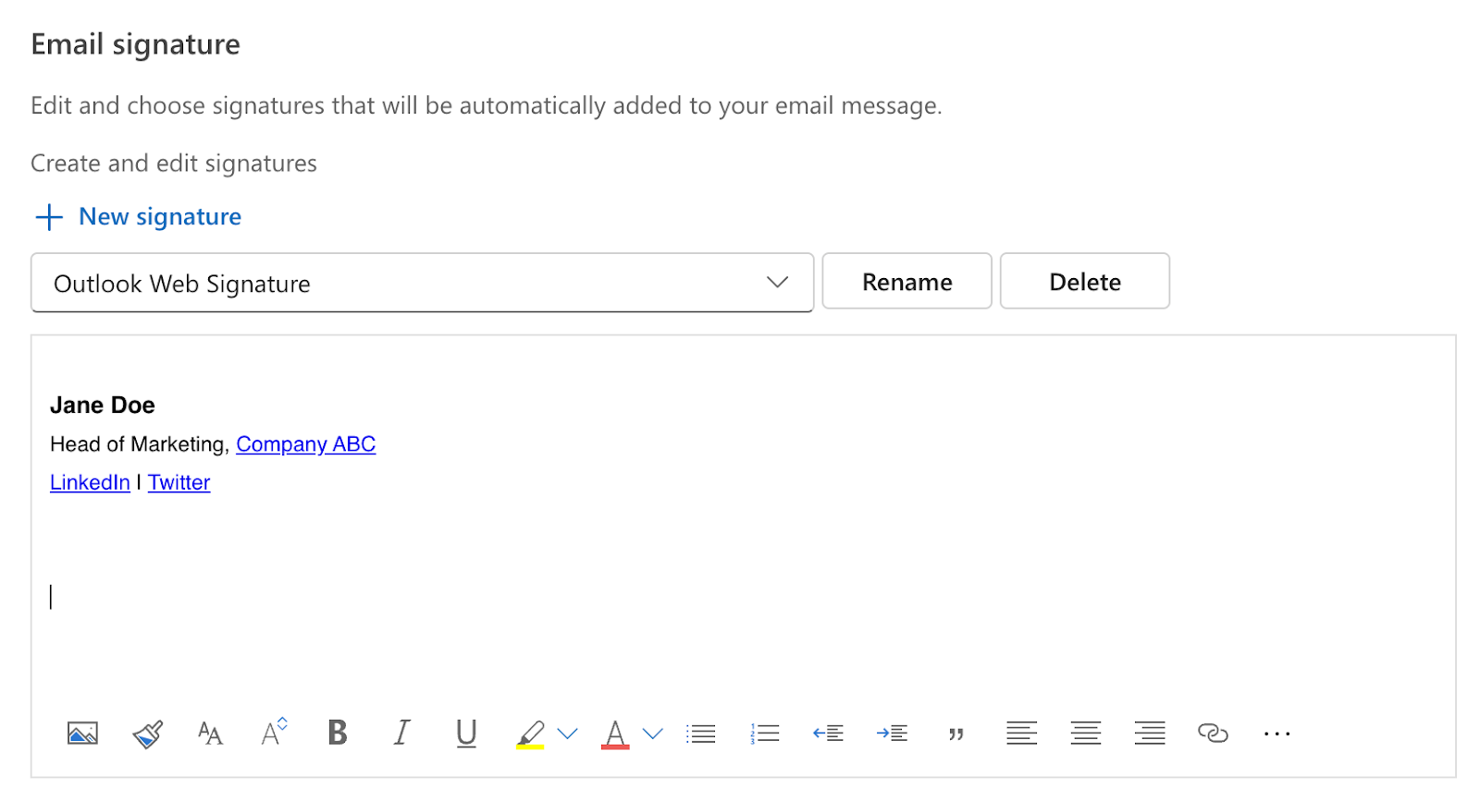 how-to-add-signature-in-outlook-web-edit