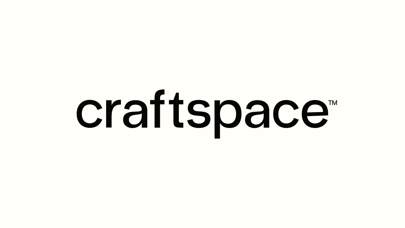 brand branding  brand identity logo symbol wordmark construction craft Space 