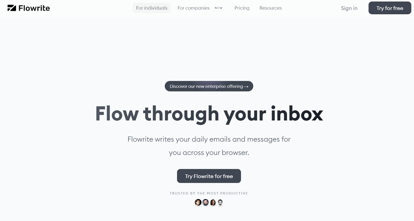 Professional emails and messages - Use Flowrite