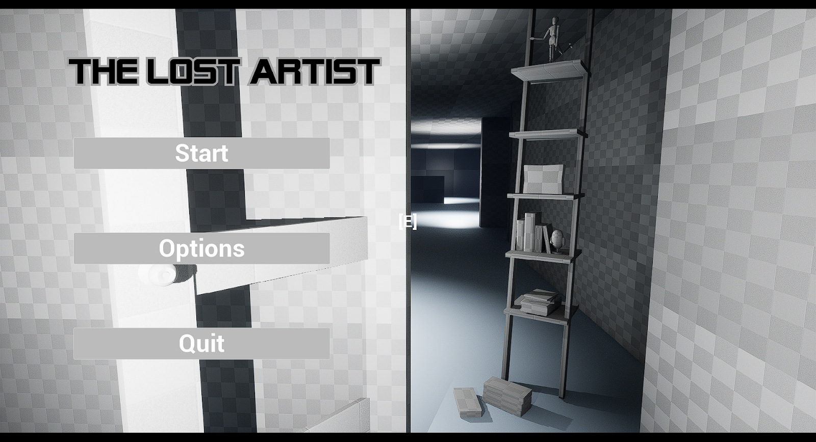 The Lost Artist Start Menu 