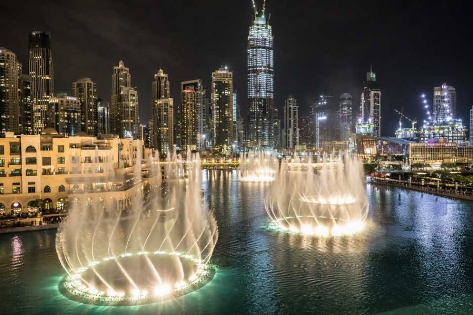 Dubai Shopping Festival Fountain