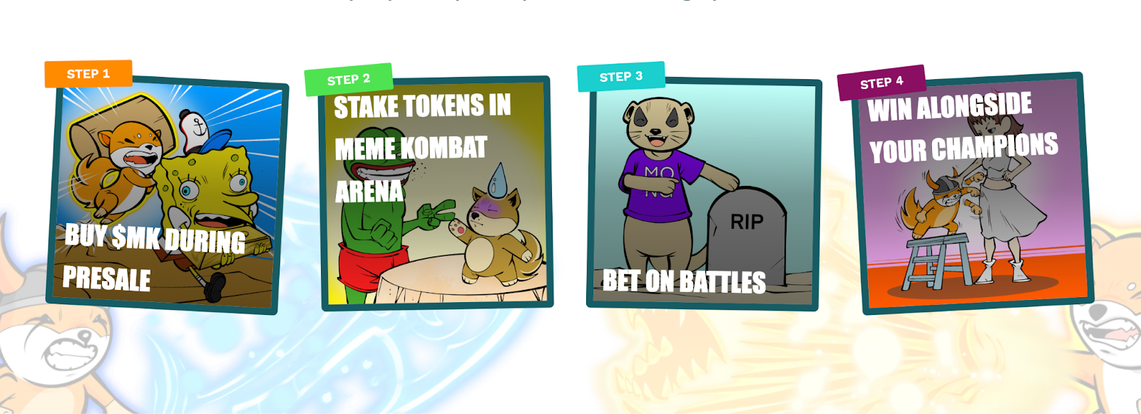 Meme Kombat staking