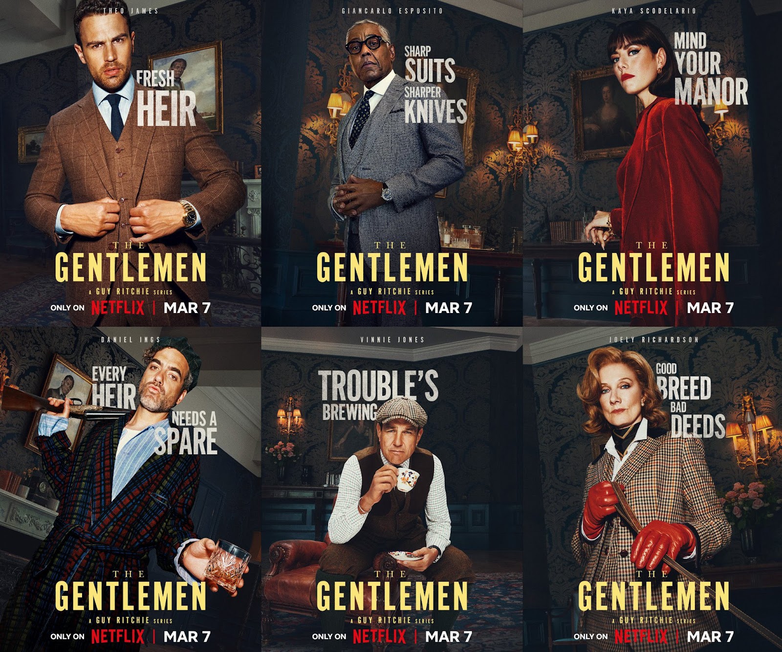 The -Gentlemen- season -1 -cast