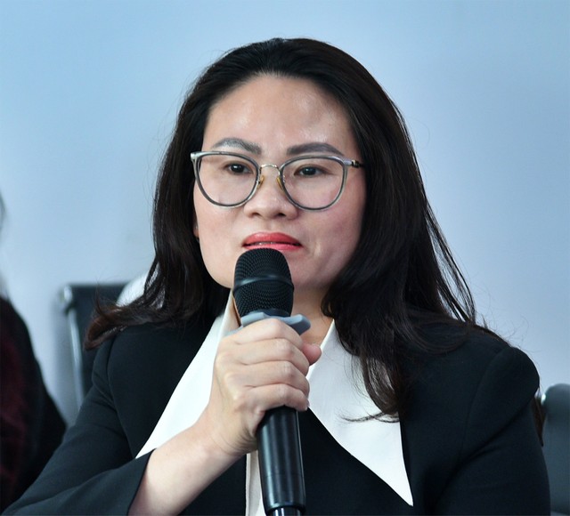 Bà Đỗ Thị Thúy Hằng, Tổng giám đốc Công ty cổ phần Dịch vụ và Địa ốc Kiến Hưng