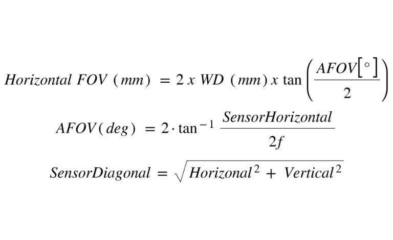 Field of View Formula