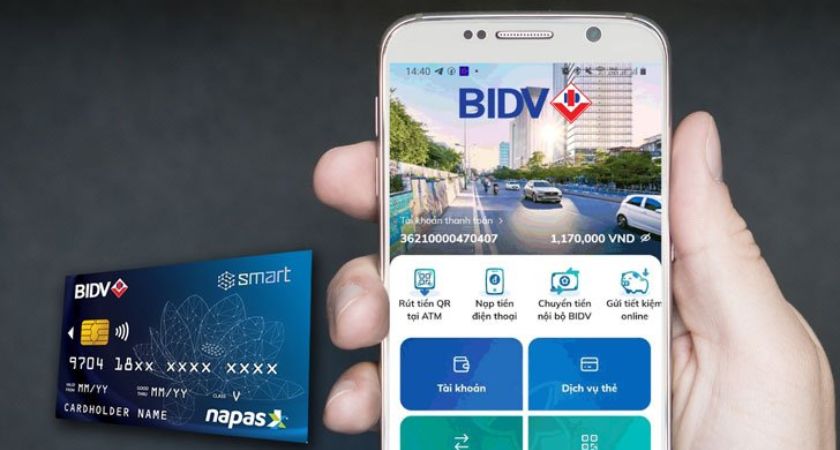 Thẻ Visa Debit BIDV