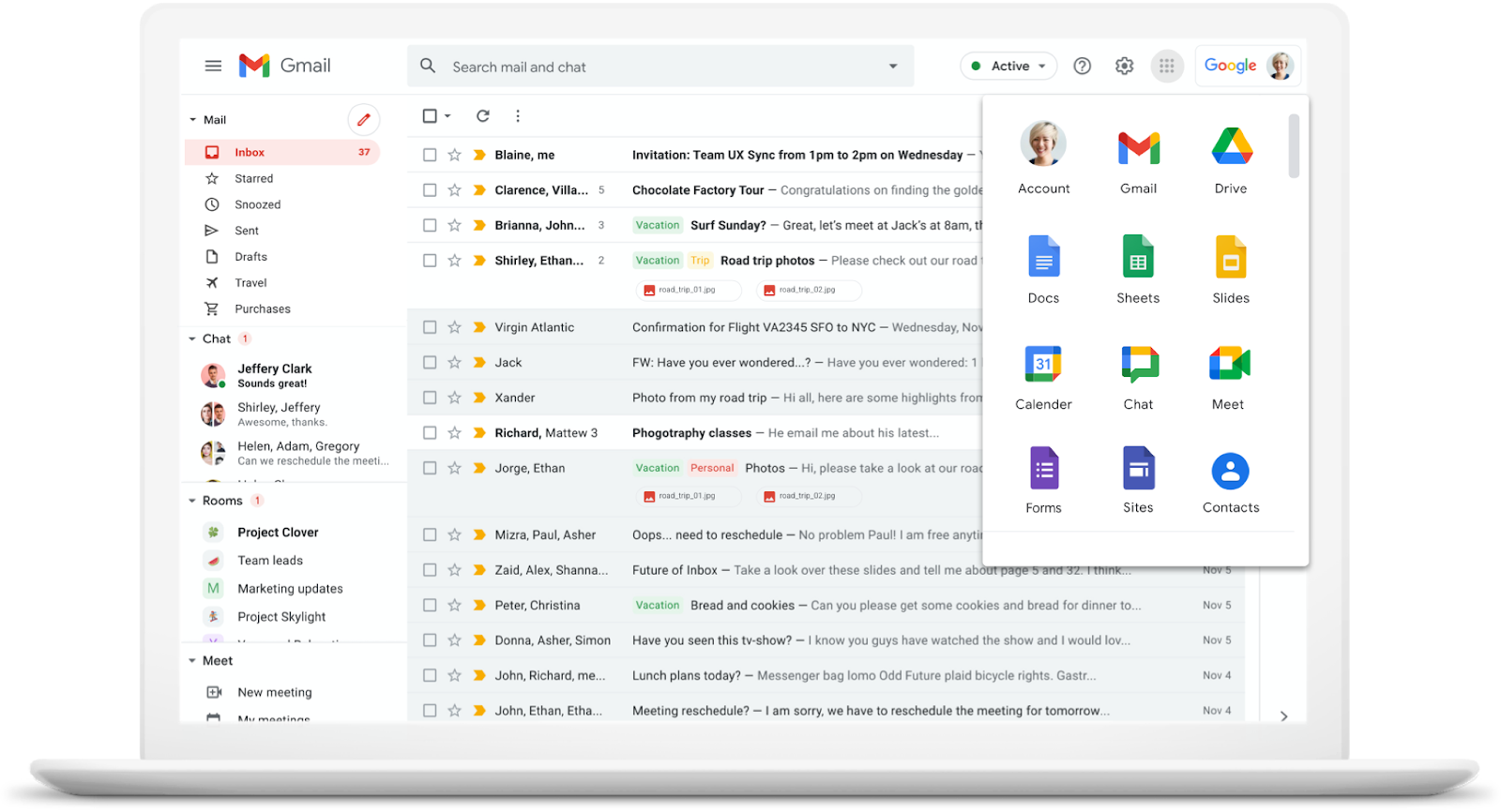 Gmail - Best for Simple & User-Friendly Interface 