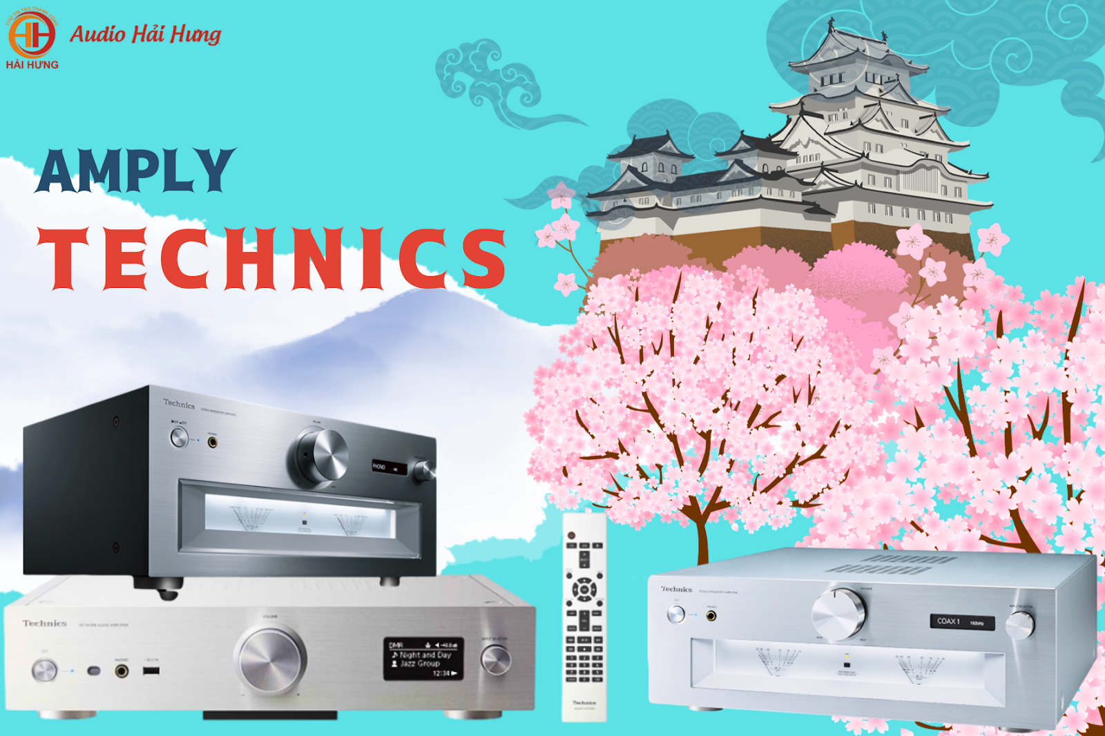 Amply Technics là thương hiệu đến từ Nhật Bản