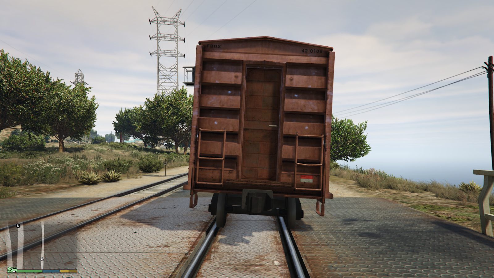 Freight Train(Grain Car) in GTA V