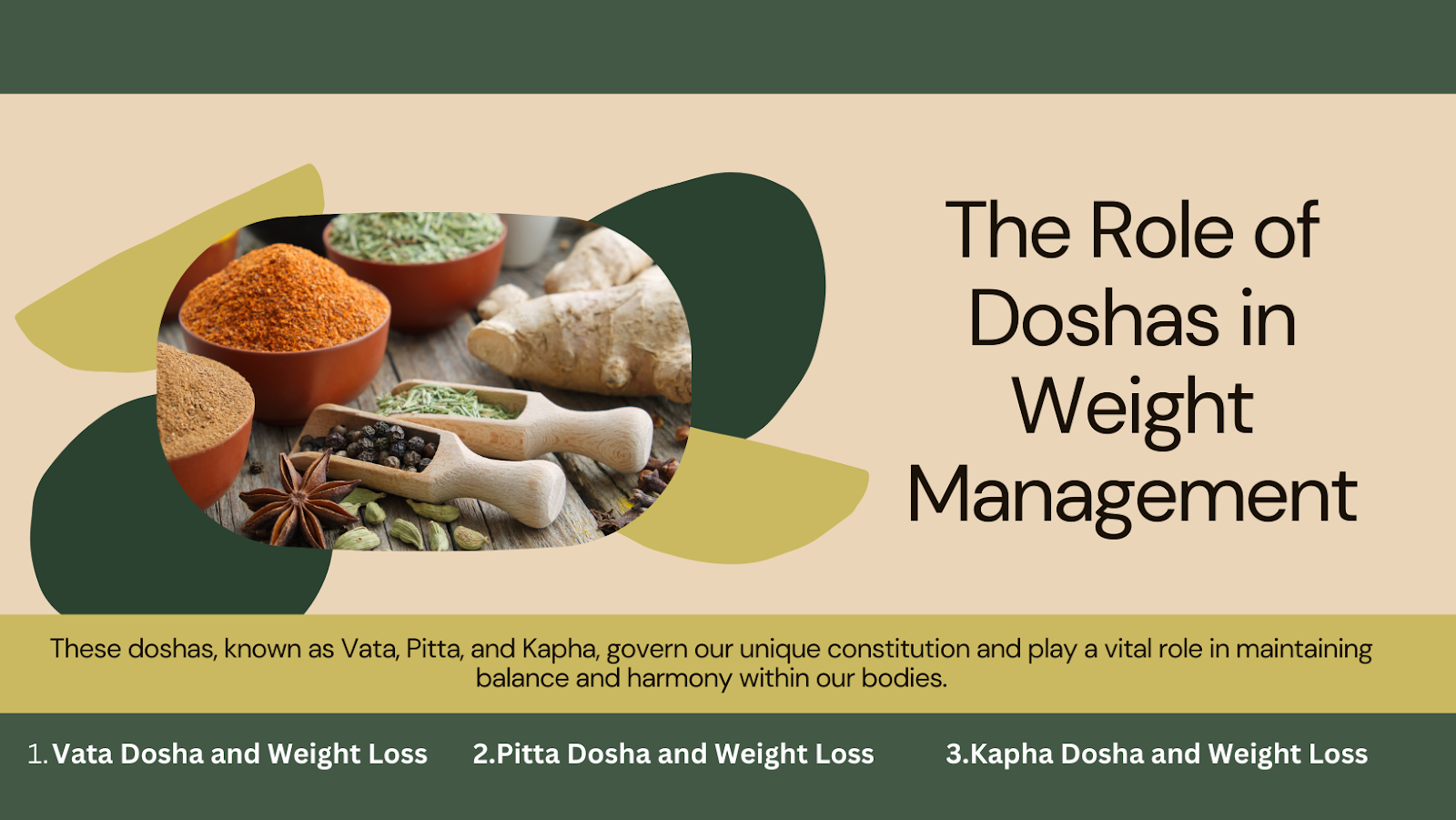 the role of doshas in weight gain management