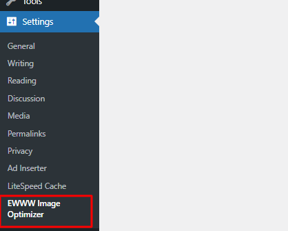 Configure the General Settings of EWWW Image Optimizer