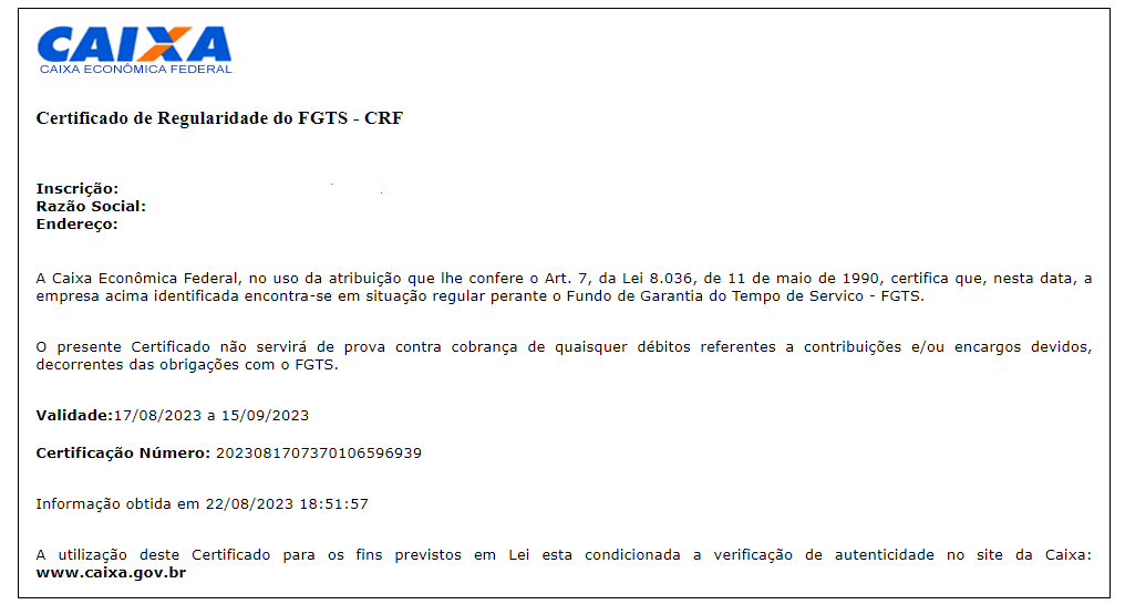 Cnd Fgts: Como Emitir O Certificado De Regularidade Do Fgts