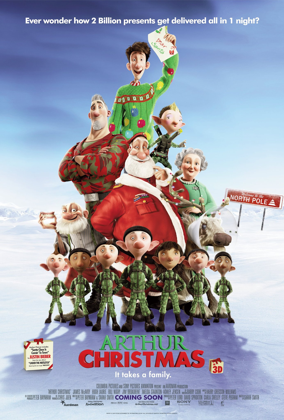 film natal Arthur Christmas