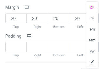 margins in WordPress