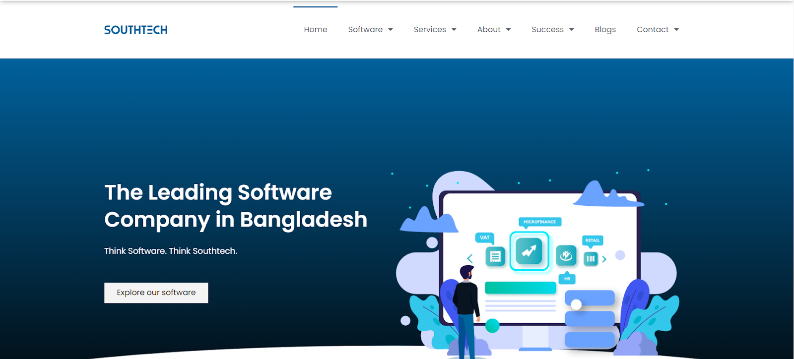 Southtech has contributed to the software industry in Bangladesh