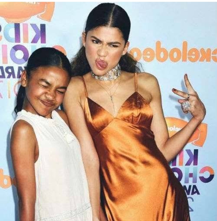 Katianna Stoermer Coleman with Zendaya at an event