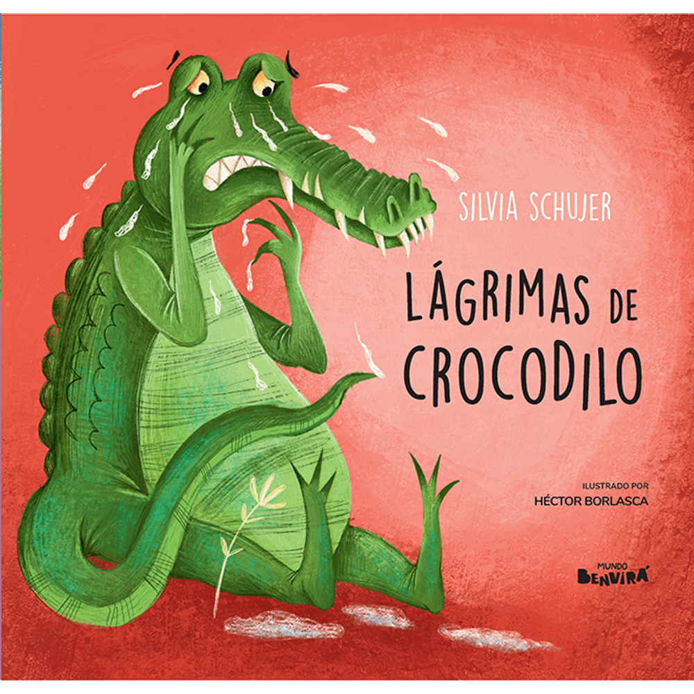 Dia do Contador de Histórias: capa do livro lágrimas de crocodilo
