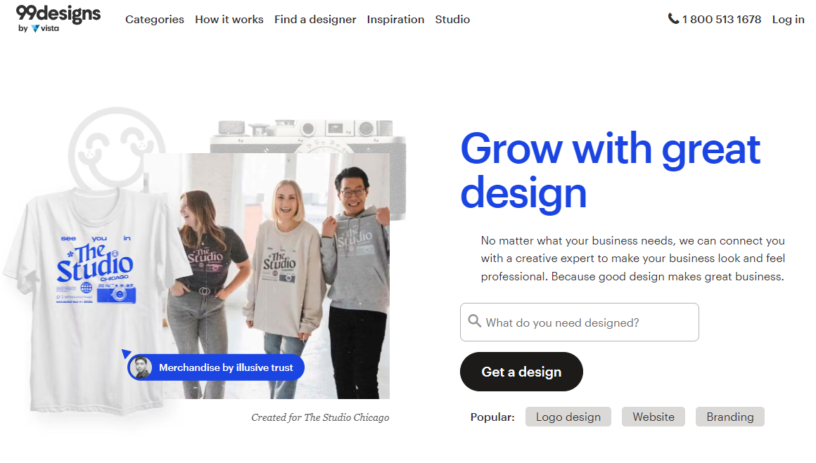 99designs: Grow with great design