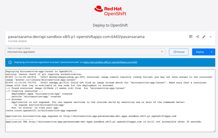 openshift extension