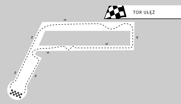 Tor Ułęż - okolice Ryk, niecałe 100km od Warszawy