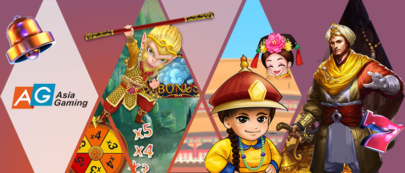 Slot game AG đặc sắc với nhiều phiên bản thú vị