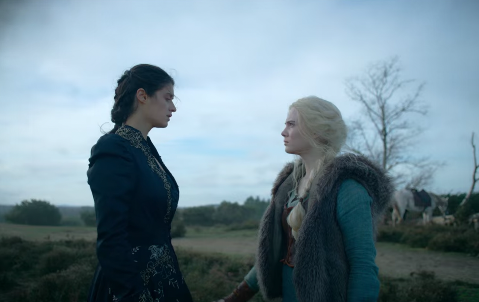 Yennefer and Ciri from The Witcher Netflix show