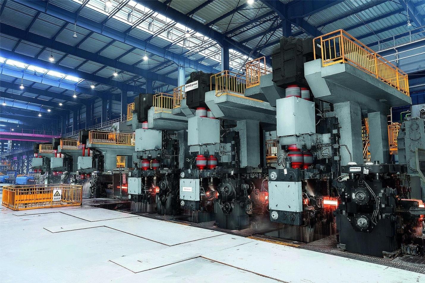 equipment installation for steel mills