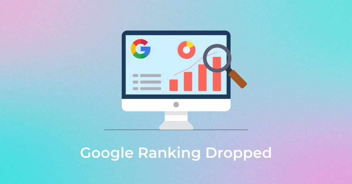 google rank dropped