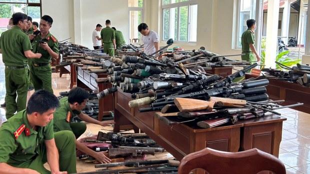 Công an Đắk Lắk thông báo thu hồi hơn 4.000 vũ khí sau hơn hai tháng truy lùng