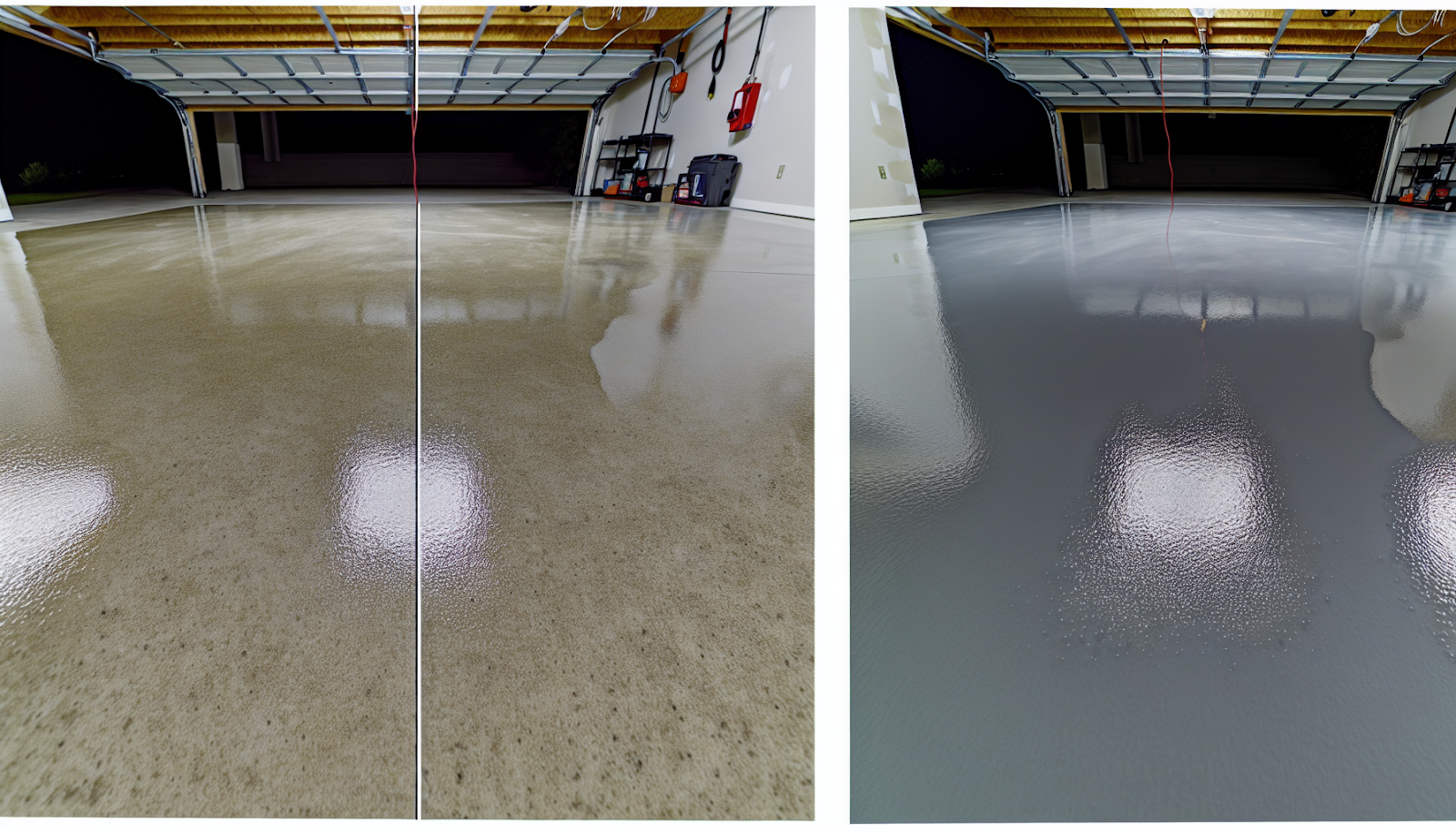 Durability comparison between polyaspartic and epoxy coatings