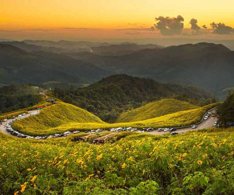 Di chuyển đến Mae Hong Son 