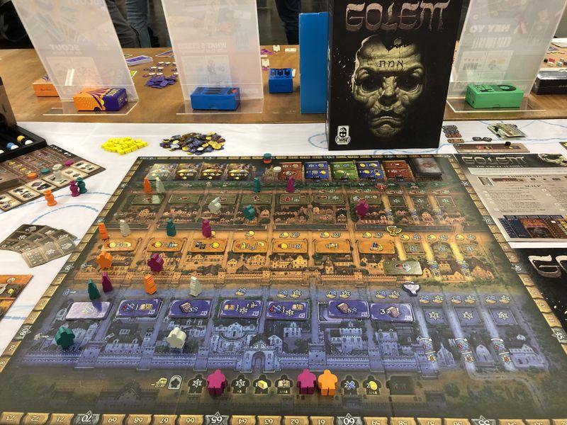 Golem, Cranio Creations, 2021 — on display at SPIEL '21 (image: Beth Heile; posted with permission)