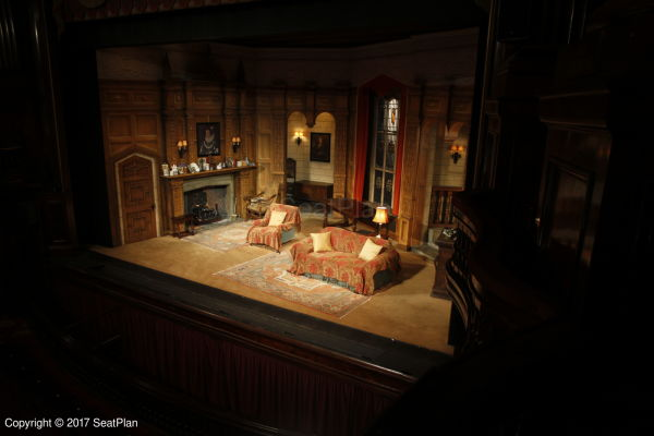 View from seat Dress Circle A24 at St Martin's Theatre in London for The Mousetrap