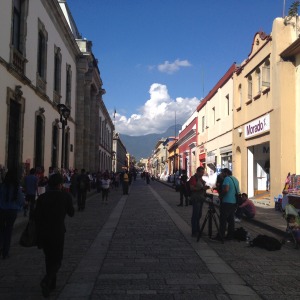 Oaxaca City - this could just as well be an European city