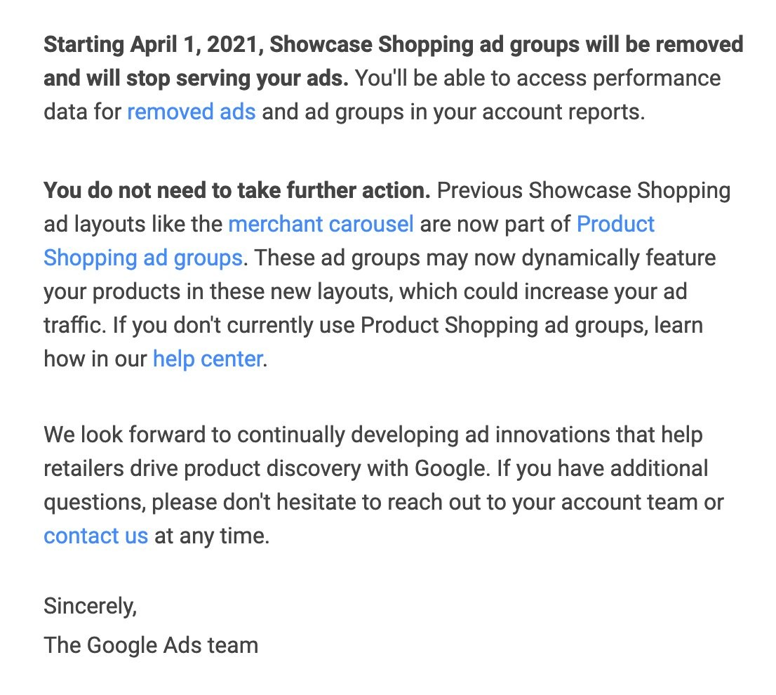 Who Killed Google Shopping Action and Why