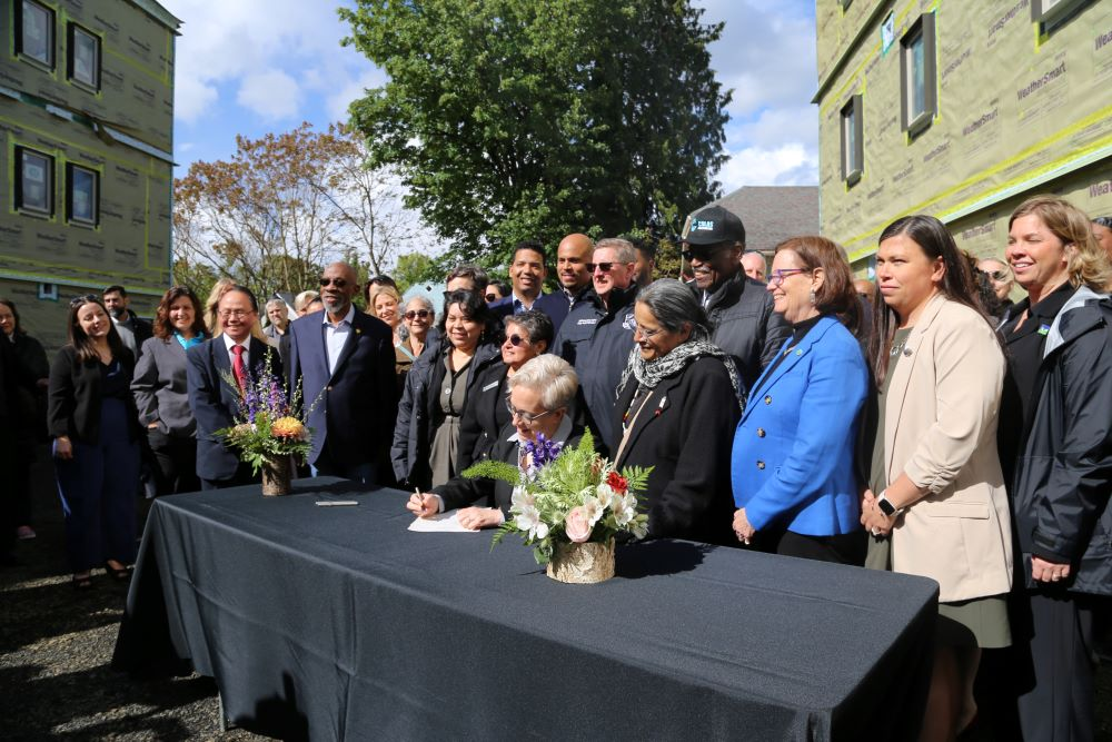 Governor Tina Kotek signs four new housing bills into law