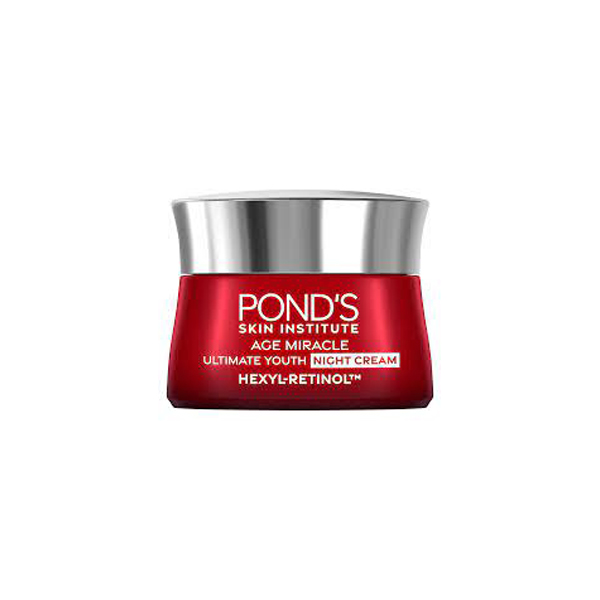 เรตินอลลดริ้วรอย - Pond'S Age Miracle Ultimate Youth Night Cream Hexyl-Retinol