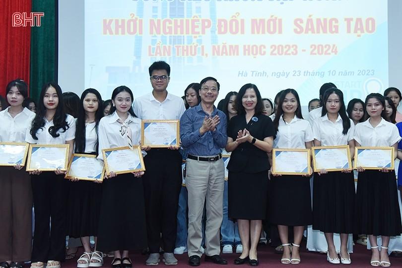 Sinh viên Đại học Hà Tĩnh nâng cao kỹ năng khởi nghiệp đổi mới sáng tạo