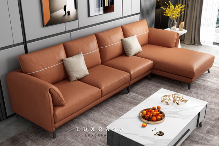 ghế sofa da bò