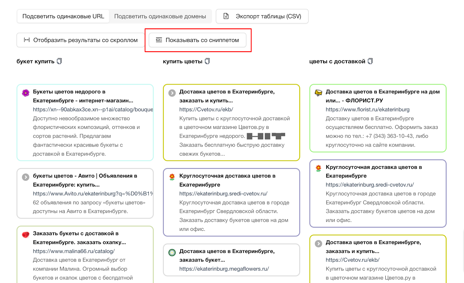 Сниппеты ваших конкурентов в проверке ТОПа выдачи – PR-CY Блог