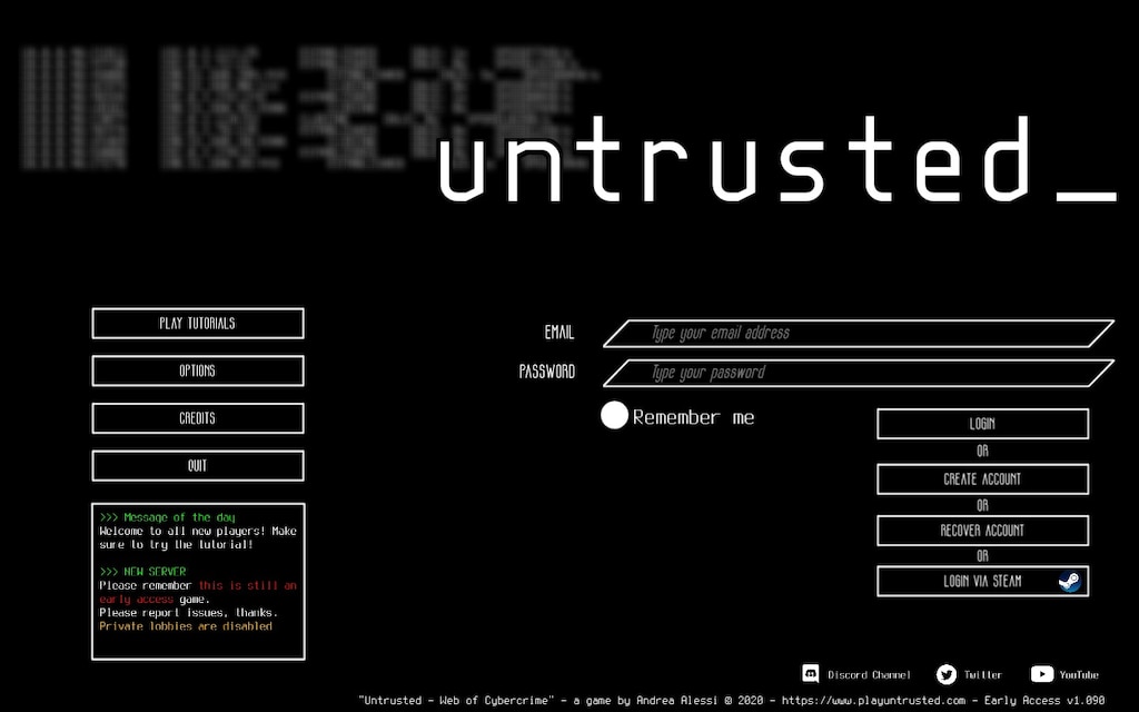 Game Untrusted