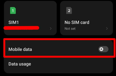 Mobile data