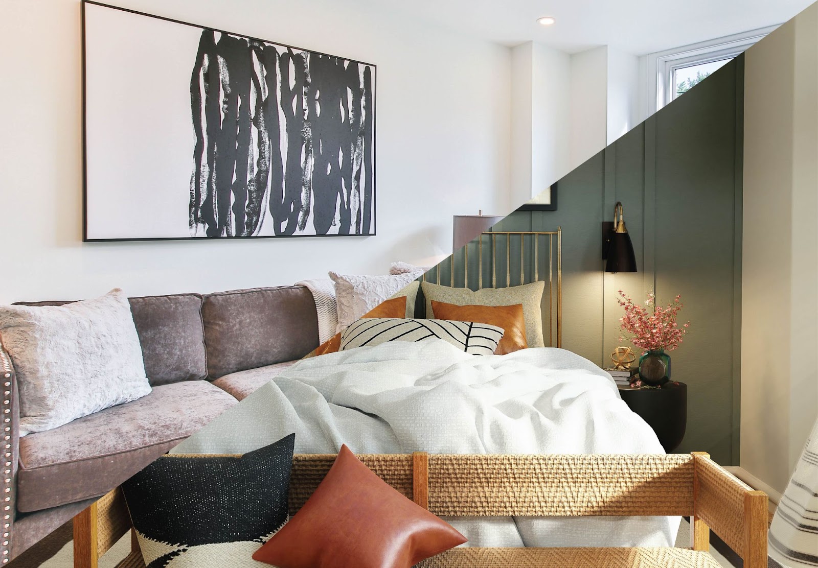 modern vs. traditional styles 