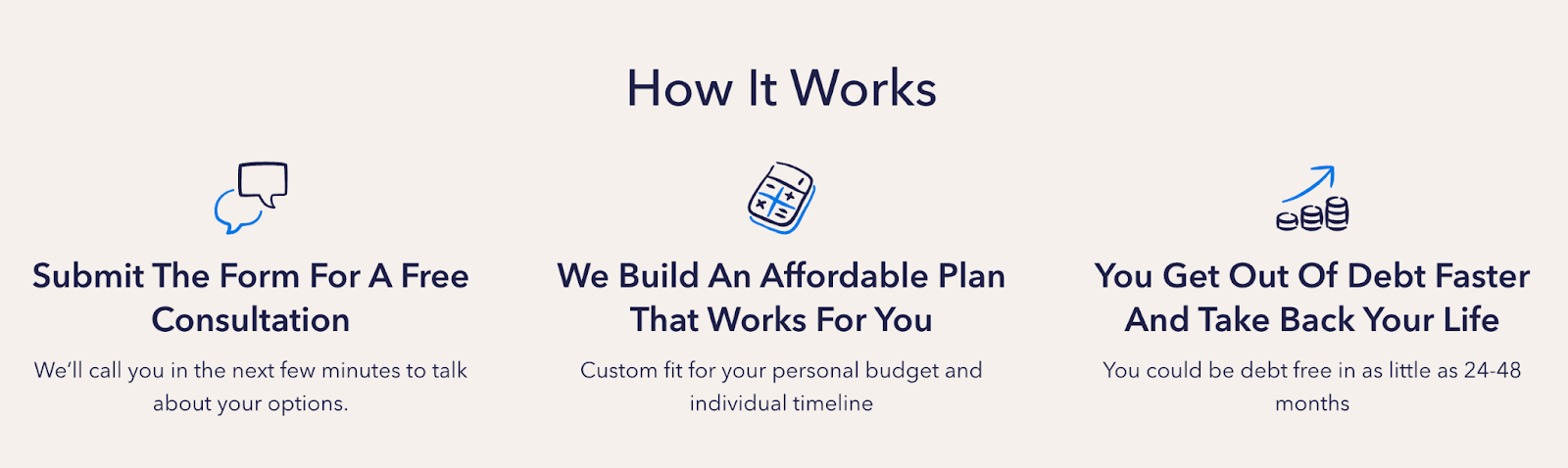 How to cancel national debt relief