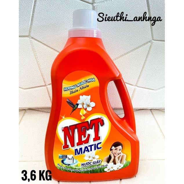 Nước giặt Net Matic Đậm Đặc