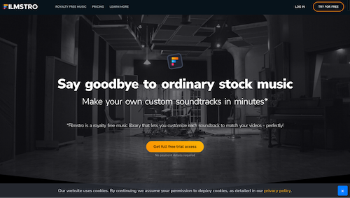 where to find royalty free music, Filmstro