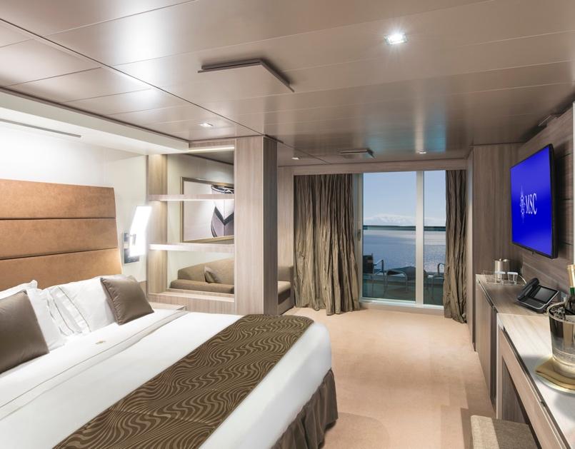 MSC Seaview Cabin: MSC Yacht Club Deluxe Suite 02