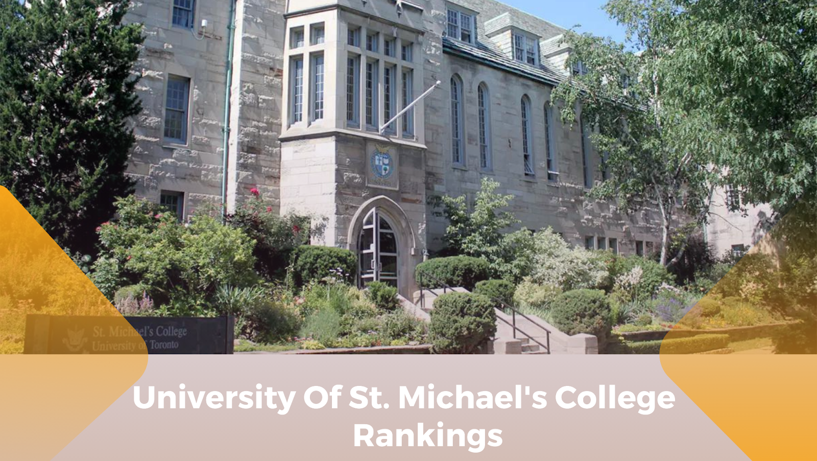 As one of the oldest universities in the Toronto area, St. Michael's ranks #120 in the National Liberal Arts College Index among all liberal arts colleges in Canada. Moreover, the university is ranked