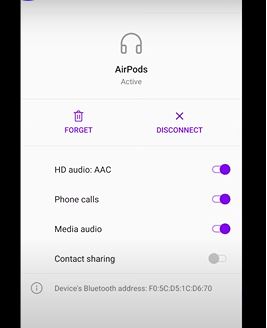 Tap on Airpod Settings and Ensure Required Changes 