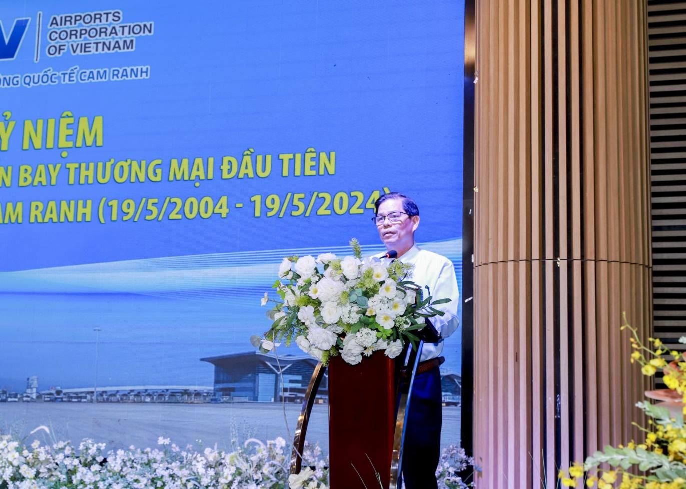 Đồng chí Nguyễn Tấn Tuân phát biểu tại lễ kỷ niệm.